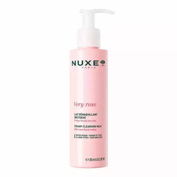 Nuxe Very Rose Γαλάκτωμα Αφαίρεσης Μακιγιάζ Προσώπου 200ml Nuxe Very Rose Γαλάκτωμα Αφαίρεσης Μακιγιάζ Προσώπου 200ml