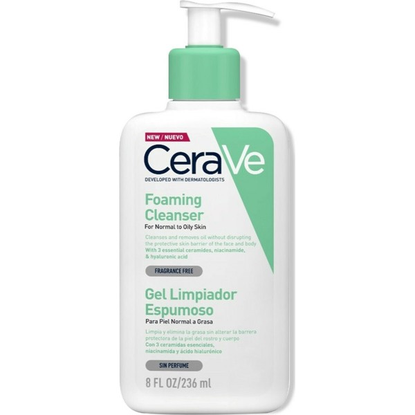 CeraVe Foaming Gel Normal To Oily Cleanser 236ml