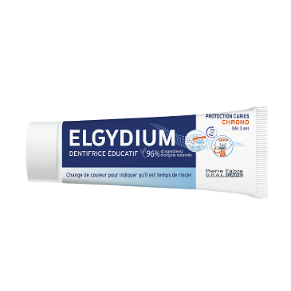 Elgydium Timer Εκπαιδευτική οδοντόκρεμα που εξασφαλίζει 2 λεπτά βούρτσισμα 50ml