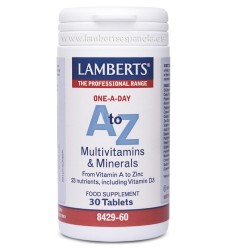 Lamberts A to Z Multivitamins Βιταμίνη για Ενέργεια 30 ταμπλέτες