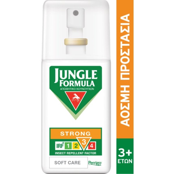 Jungle Formula Strong Soft Care Αντικουνουπικό Σπρέι 75ml