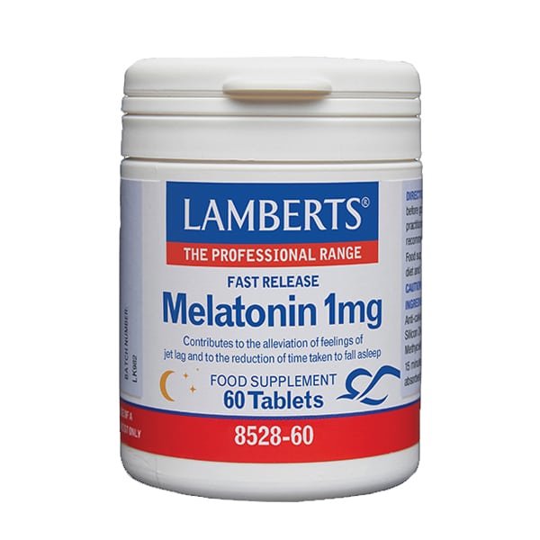 Lamberts Melatonin 1mg Fast Release, 60tabs