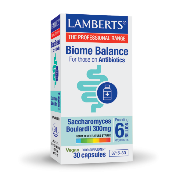 Lamberts Biome Balance for Those on Antibiotics, 30caps
