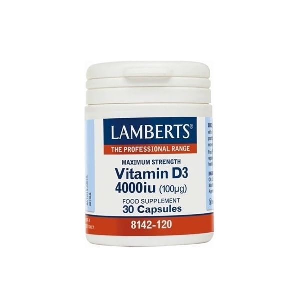 Lamberts Vitamin D 4000Iu 30 Caps