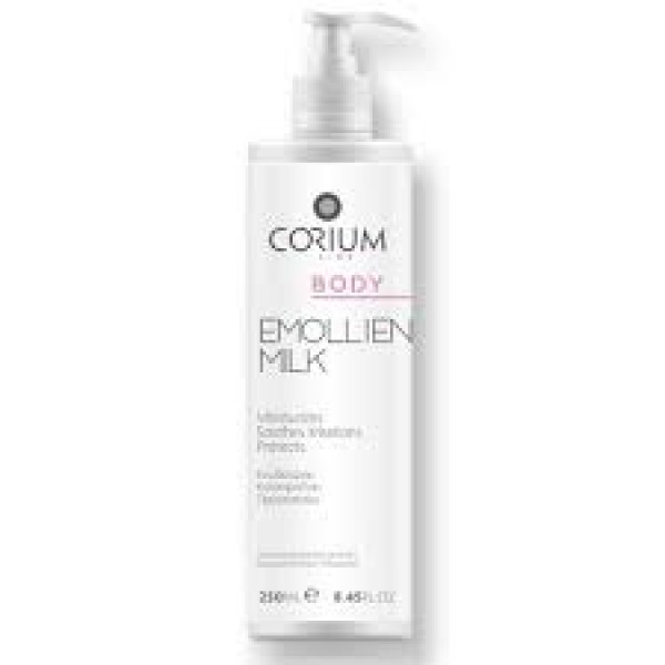 Corium Line Emollient Milk Ενυδατικό Γαλάκτωμα Σώματος, 250ml