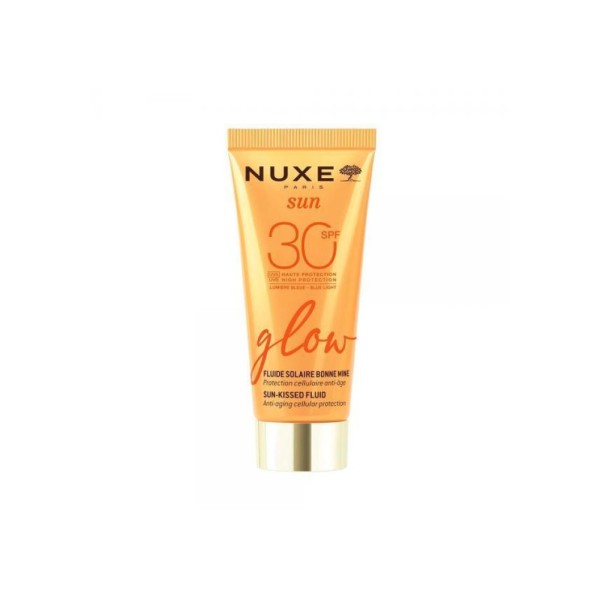 Nuxe Sun Glow Cream Αντηλιακή Λοσιόν Προσώπου SPF30, 40ml