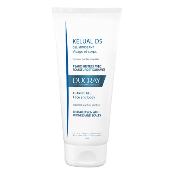 Ducray Kelual DS Anti-Scales Cleansing Gel Τζελ Καθαρισμού για Πρόσωπο & Σώμα, 200ml