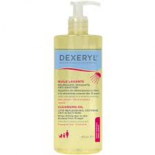Dexeryl Cleansing Oil Lipid-Replenishing Soothing Anti-Scratching