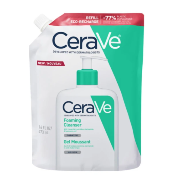 CeraVe Foaming Cleanser Refill, 473ml