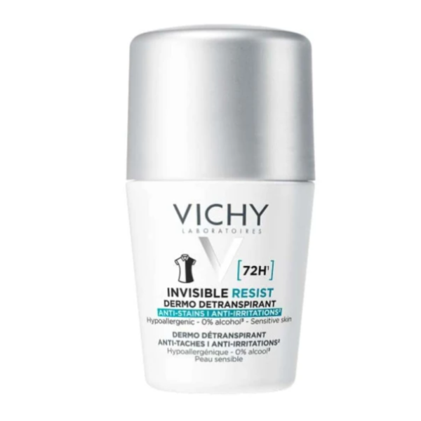 Vichy Deo Roll On Invisible Resist 72h, 50ml