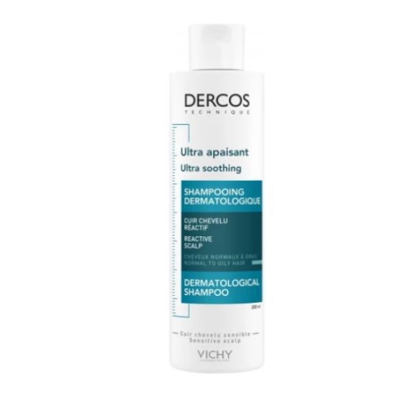 Vichy Dercos Καταπραϋντικό Σαμπουάν για Κανονικά - Λιπαρά Μαλλιά 200ml