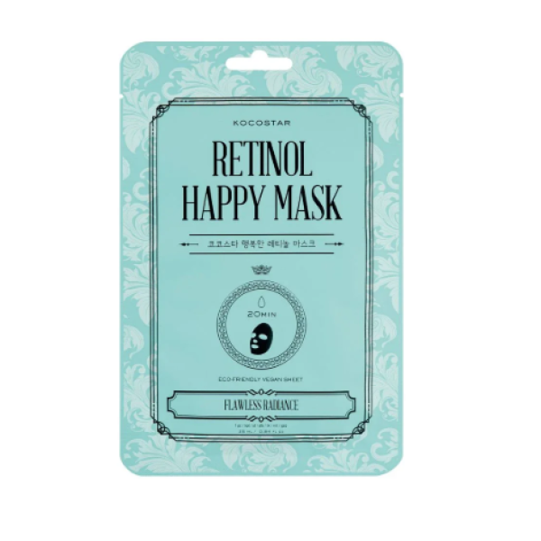 Kocostar Retinol Happy Mask Μάσκα Προσώπου με Ρετινόλη, 1τεμ Kocostar Retinol Happy Mask Μάσκα Προσώπου με Ρετινόλη, 1τεμ