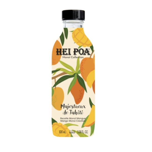 Hei Poa Monoi Collection Majestueux de Tahiti,Mango 100ml Hei Poa Monoi Collection Majestueux de Tahiti,Mango 100ml