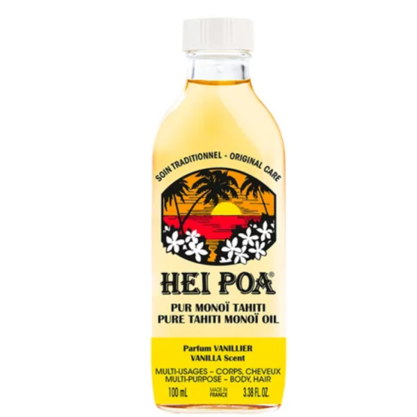 Hei Poa Pure Tahiti Monoi Oil Vanilla Scent Έλαιο Πολλαπλών Χρήσεων με Άρωμα Βανίλια, 100ml Hei Poa Pure Tahiti Monoi Oil Vanilla Scent Έλαιο Πολλαπλών Χρήσεων με Άρωμα Βανίλια, 100ml