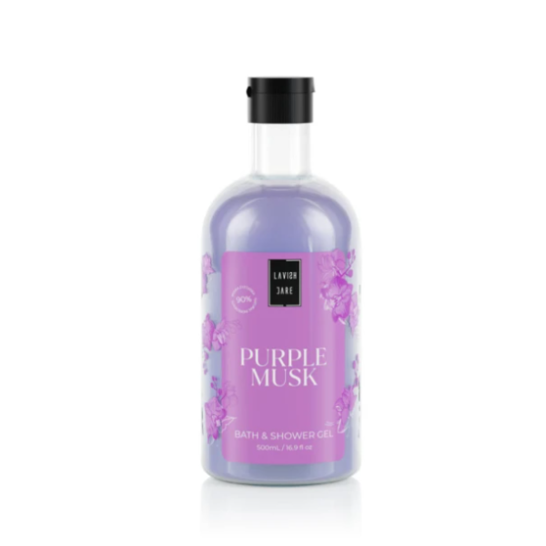 Lavish Care Bath & Shower Gel Purple Musk, 500ml Lavish Care Bath & Shower Gel Purple Musk, 500ml