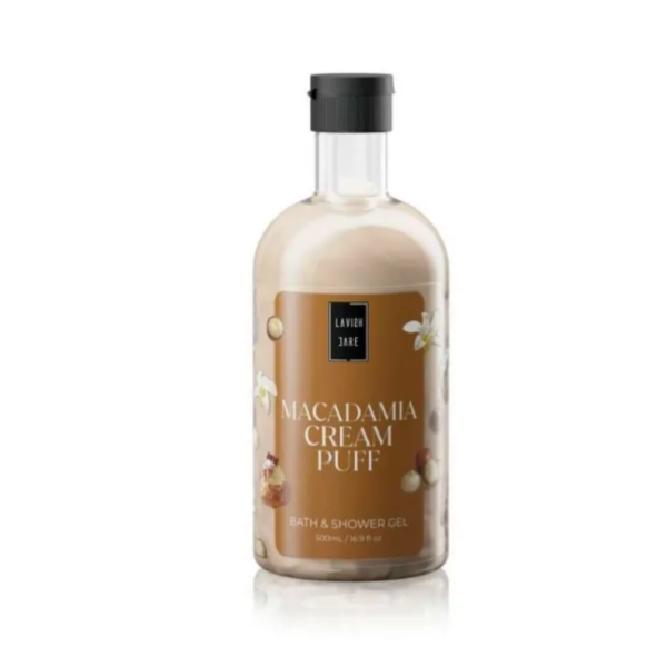 Lavish Care Macadamia Cream Puff Αφρόλουτρο, 500ml