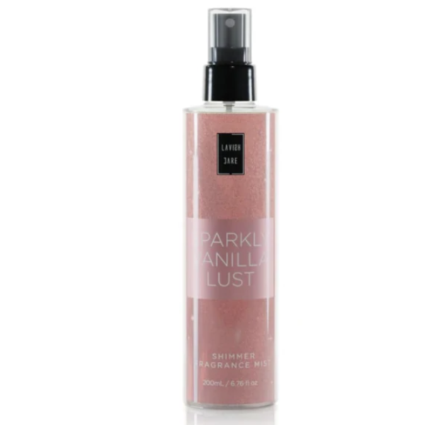 Lavish Care Sparkly Vanilla Lust Shimmer Fragnance Mist Σπρέι Σώματος, 200ml