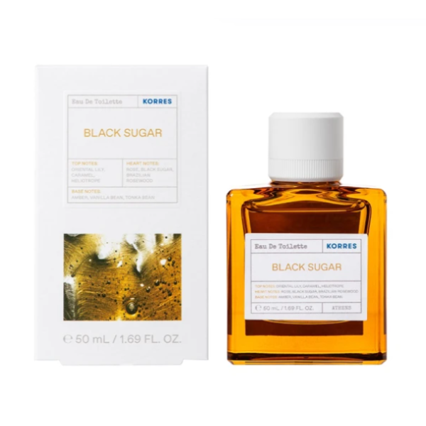 Korres Black Sugar Eau De Toilette Γυναικείο Άρωμα 50ml Korres Black Sugar Eau De Toilette Γυναικείο Άρωμα 50ml