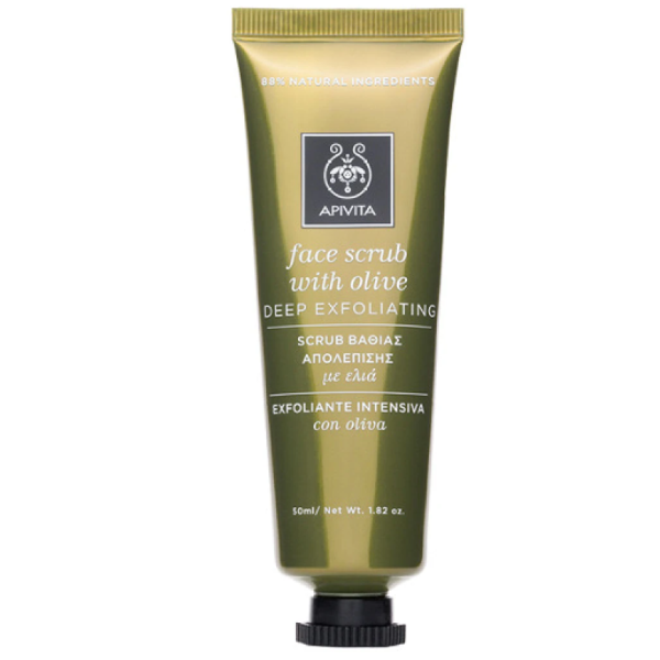 Apivita Scrub Βαθιάς Απολέπισης με Ελιά 50ml Apivita Scrub Βαθιάς Απολέπισης με Ελιά 50ml