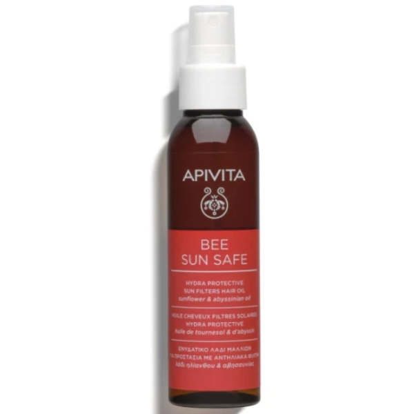 Apivita Bee Sun Safe Ενυδατικό Λάδι Μαλλιών για Προστασία με Αντηλιακά Φίλτρα 100ml Apivita Bee Sun Safe Ενυδατικό Λάδι Μαλλιών για Προστασία με Αντηλιακά Φίλτρα 100ml