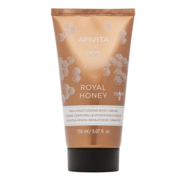 Apivita Royal Honey Πλούσια Κρέμα Ενυδάτωσης Σώματος 150ml