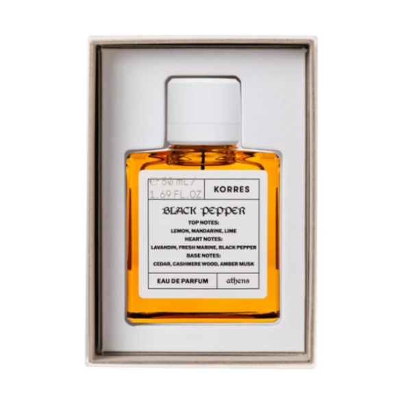 Korres Black Pepper Eau de Parfum Άρωμα, 50ml Korres Black Pepper Eau de Parfum Άρωμα, 50ml