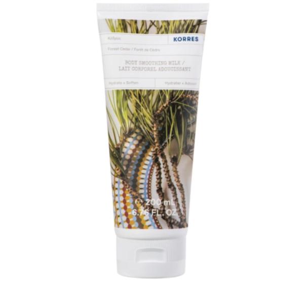 Korres Body Smoothing Milk Forest Cedar Ενυδατικό Γαλάκτωμα Σώματος Κέδρος, 200ml Korres Body Smoothing Milk Forest Cedar Ενυδατικό Γαλάκτωμα Σώματος Κέδρος, 200ml