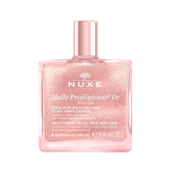 Nuxe Huile Prodigieuse Or Florale Ξηρό Λάδι με Λάμψη για Πρόσωπο, Σώμα & Μαλλιά, 50ml