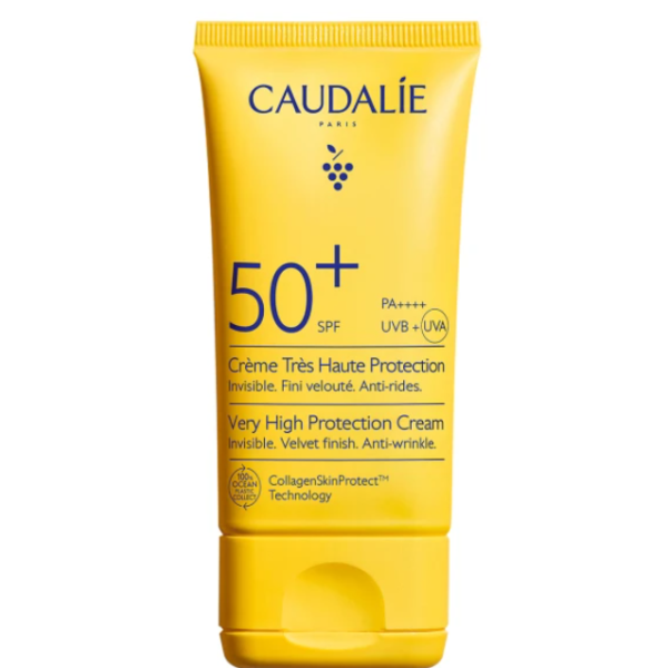 Caudalie Very High Protection Cream Αντηλιακή Κρέμα Προσώπου SPF50+, 50ml Caudalie Very High Protection Cream Αντηλιακή Κρέμα Προσώπου SPF50+, 50ml