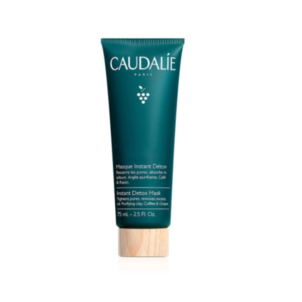 Caudalie Instant Detox Mask Μάσκα Αποτοξίνωσης με Ροζ Άργιλο, 75ml Caudalie Instant Detox Mask Μάσκα Αποτοξίνωσης με Ροζ Άργιλο, 75ml