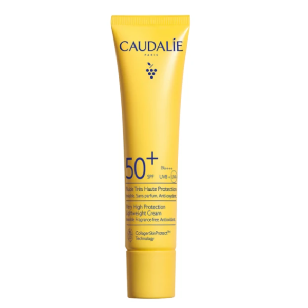Caudalie Very High Protection Lightweight Cream Αντηλιακή Κρέμα Ελαφριάς Υφής SPF50+, 40ml Caudalie Very High Protection Lightweight Cream Αντηλιακή Κρέμα Ελαφριάς Υφής SPF50+, 40ml
