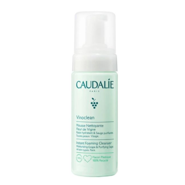 Caudalie Vinoclean Instant Foaming Cleanser Απαλός Αφρός Καθαρισμού Προσώπου, 50ml Caudalie Vinoclean Instant Foaming Cleanser Απαλός Αφρός Καθαρισμού Προσώπου, 50ml