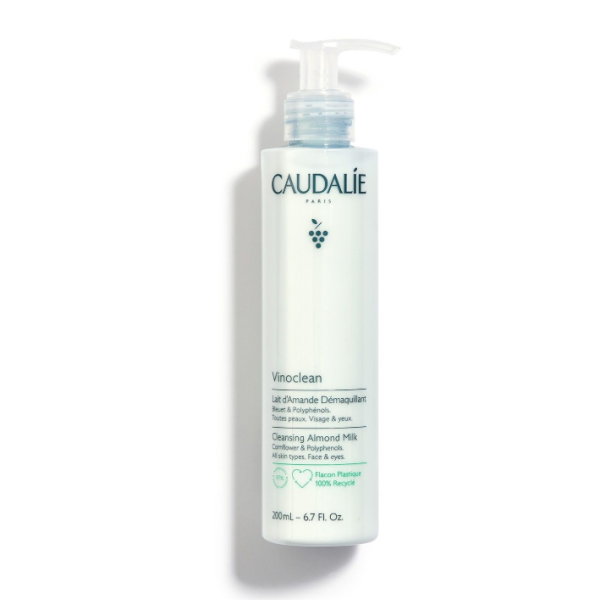 Caudalie Vinoclean Cleansing Almond Milk Γαλάκτωμα Καθαρισμού & Ντεμακιγιάζ Προσώπου, 200ml