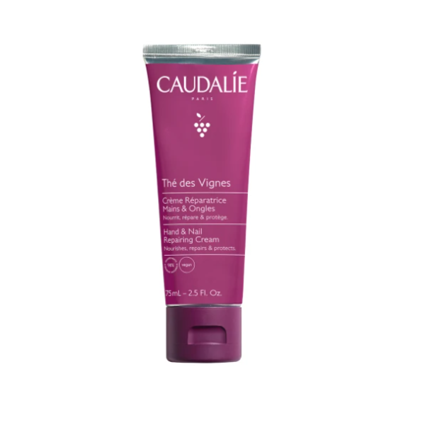 Caudalie The des Vignes Hand & Nail Repairing Cream, 75ml Caudalie The des Vignes Hand & Nail Repairing Cream, 75ml