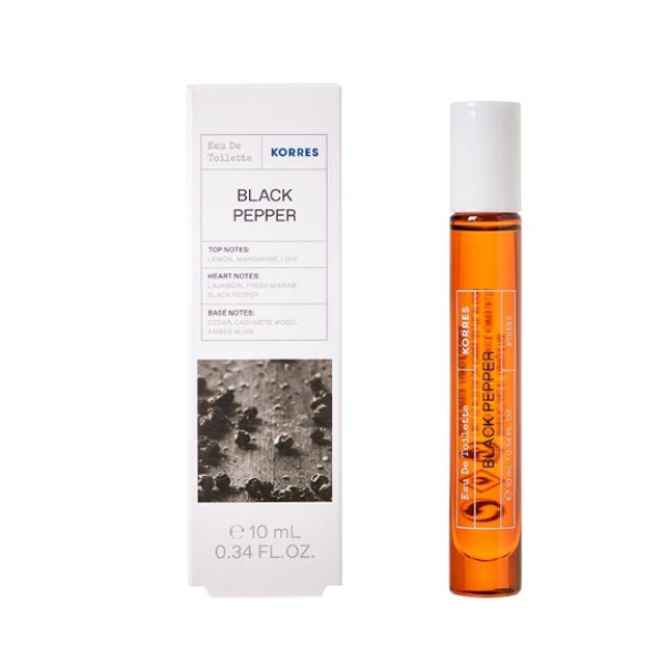 Korres Black Pepper Eau De Toilette Άρωμα, 10ml