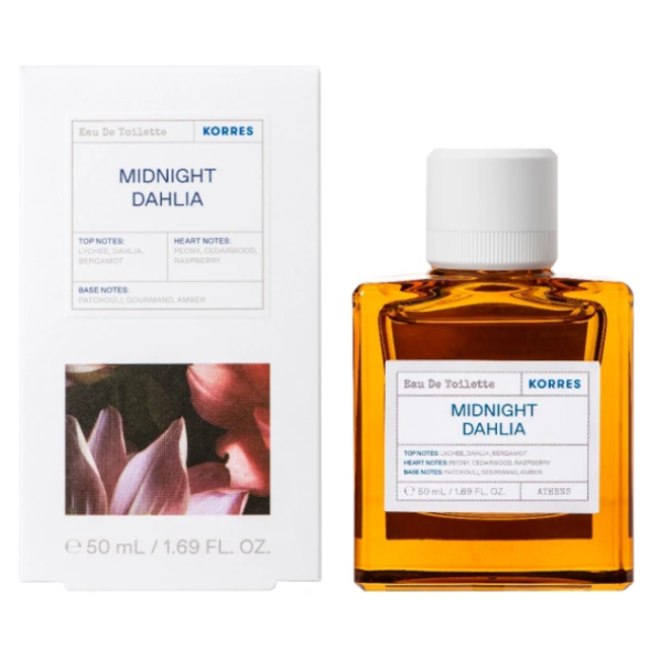 Korres Midnight Dahlia Eau De Toilette 50ml Korres Midnight Dahlia Eau De Toilette 50ml