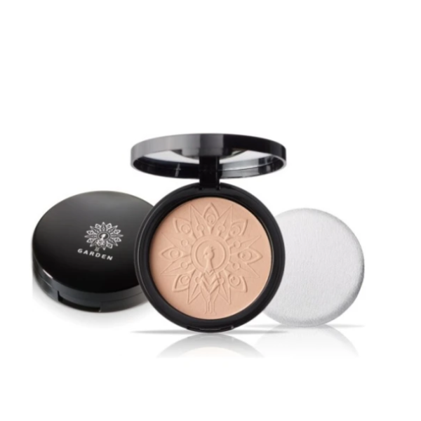 Garden 02 Butter Cookie Velvet Matte Compact Powder 10gr Garden 02 Butter Cookie Velvet Matte Compact Powder 10gr