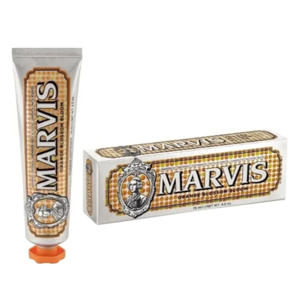Marvis Orange Blossom Bloom Toothpaste Οδοντόκρεμα με Γεύση Πορτοκάλι & Μέντα, 75ml Marvis Orange Blossom Bloom Toothpaste Οδοντόκρεμα με Γεύση Πορτοκάλι & Μέντα, 75ml