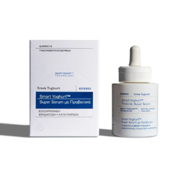 Korres Greek Yoghurt Super Serum με Προβιοτικά και Smart Yoghurt Technology, 30ml Korres Greek Yoghurt Super Serum με Προβιοτικά και Smart Yoghurt Technology, 30ml