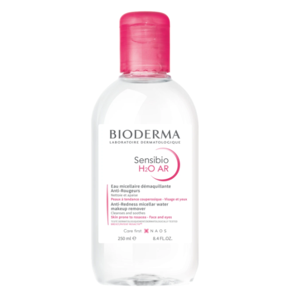 Bioderma Sensibio H2O ΑR, Νερό Micellaire για Δέρμα Με Τάση Για Ερυθρότητα 250ml Bioderma Sensibio H2O ΑR, Νερό Micellaire για Δέρμα Με Τάση Για Ερυθρότητα 250ml