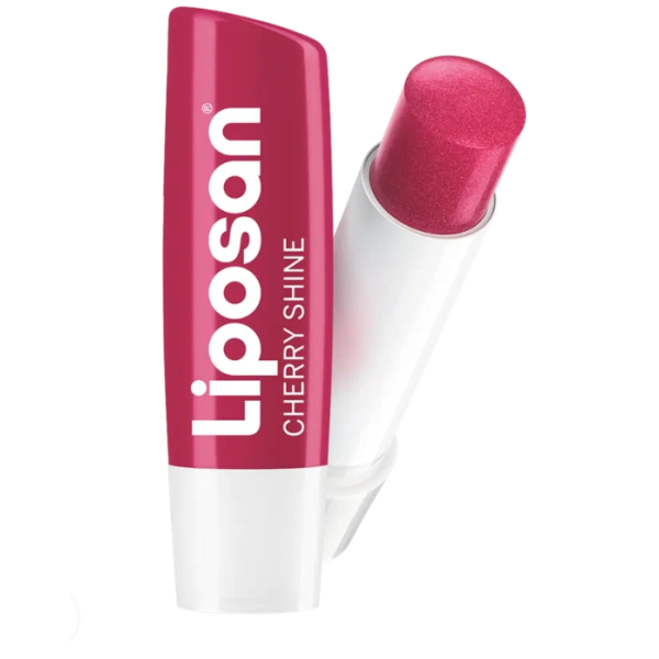 Liposan Cherry Shine Lip Balm Eνυδατικό Χειλιών με Άρωμα Κεράσι, 4,8g