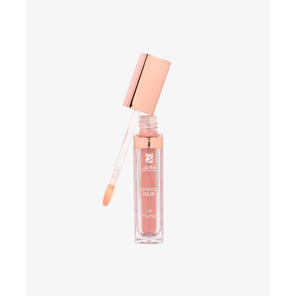 BioNike DEFENCE COLOR Lip Plump Lip Gloss Ένταση και λάμψη Χρώμα 001 NUDE ROSE