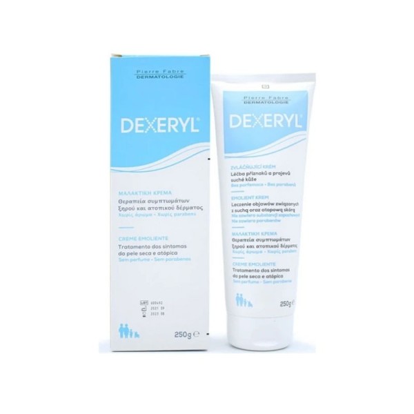 Dexeryl Cream Μαλακτική Κρέμα για πολύ Ξηρό με τάση Ατοπίας Δέρμα, 250g
