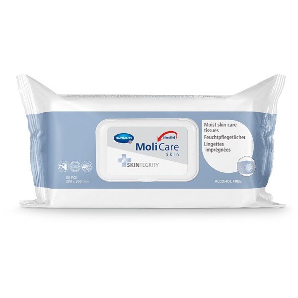 HARTMANN - MoliCare Moist Skin Care Tissues | 50τμχ