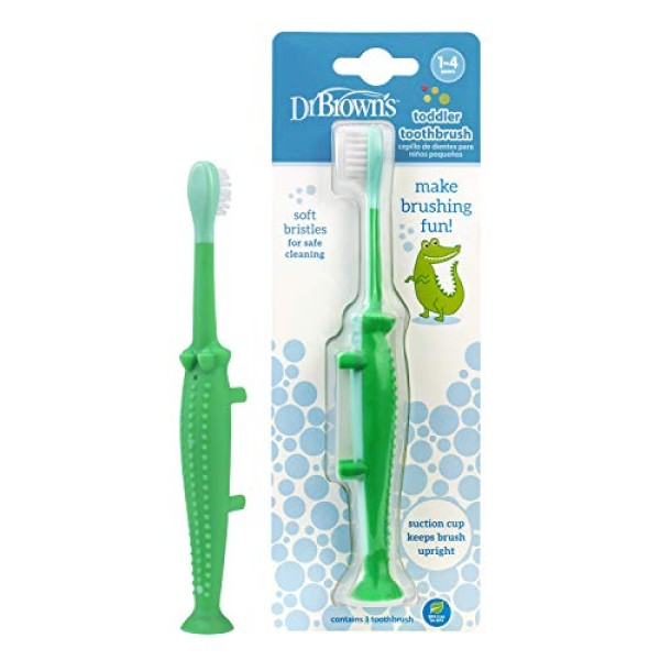 Dr. Brown’s Kid’s Toothbrush 1-4 Years Crocodile