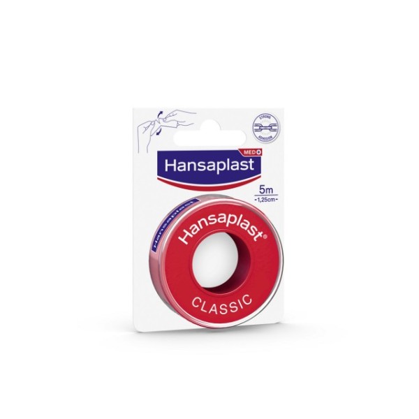 Hansaplast Classic Tape 1.25cm x 5m