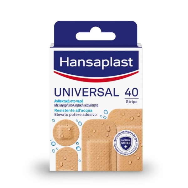 Hansaplast Universal Αυτοκόλλητα Επιθέματα 40 Strips