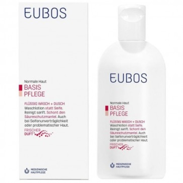 Eubos Liquid Υγρό Καθαρισμού Αντί Σαπουνιού Red 200ml