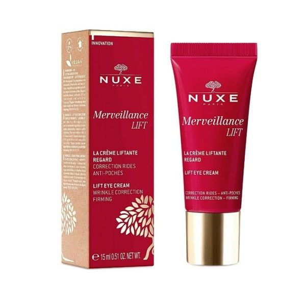 Nuxe Merveillance Lift Yeux Ανορθωτική Κρέμα Ματιών για Ξεκούραστο Βλέμμα, 15ml