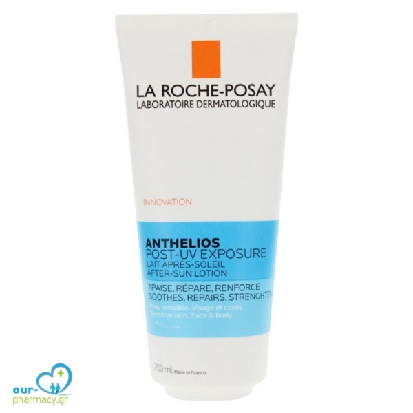 La Roche Posay Anthelios Post Uv Exposure After Sun Lotion για Πρόσωπο και Σώμα με Ιαματικό Νερό & Shea Butter 200ml